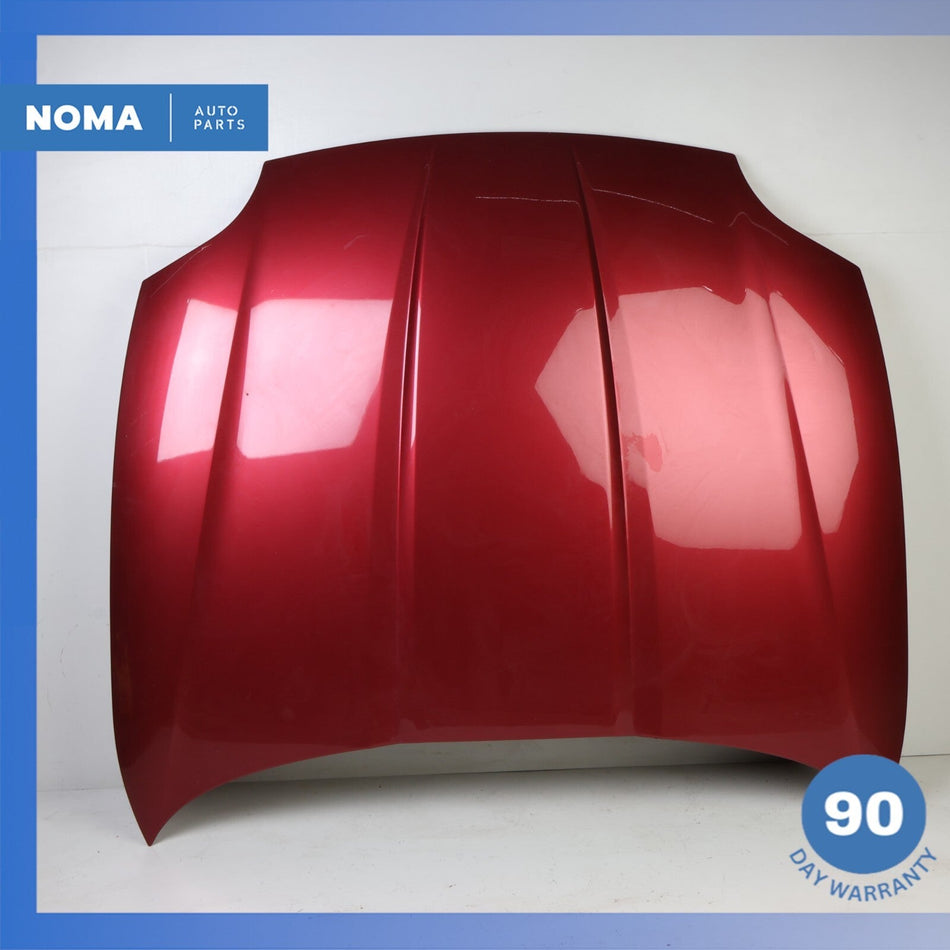 07-15 Jaguar X150 XK Hood Bonnet Cover Panel Assembly Red OEM