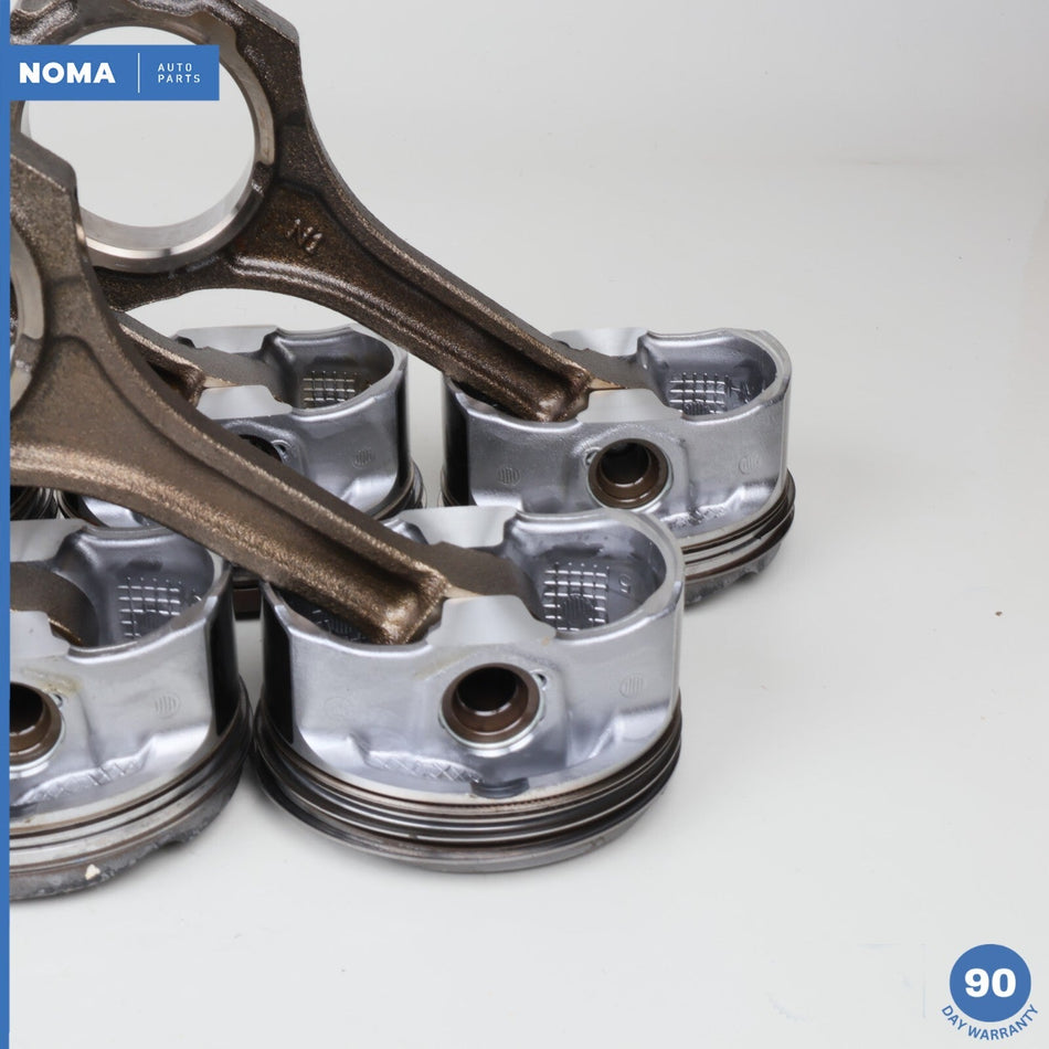 07-17 Lexus LS460 GS460 XF40 1UR-FSE Engine Piston Connecting Rod Set of 8 OEM