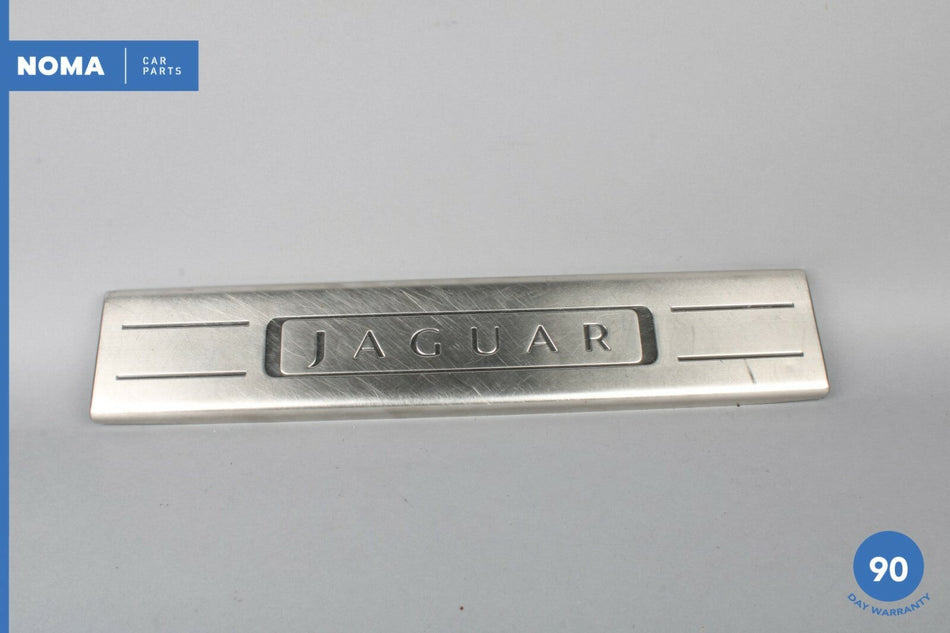 10-17 Jaguar XJ XJL X351 Front Left Driver Side Door Scuff Tread Plate OEM