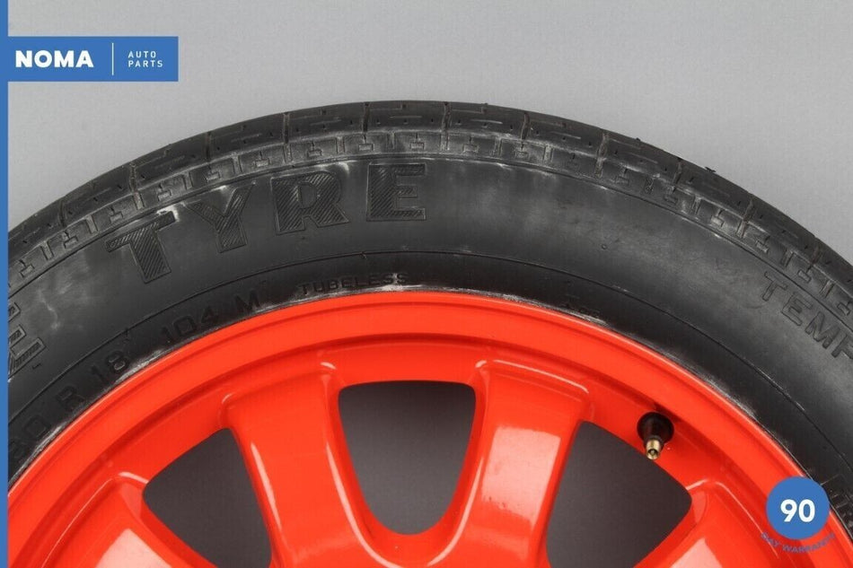 04-21 Jaguar X150 XK XF XJ Emergency Spare Tire Wheel Donut Rim 135 80 18" OEM