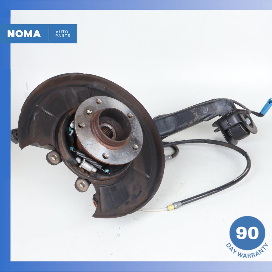 03-08 BMW E85 E86 Z4 Rear Left Driver Side Spindle Knuckle Hub w/ Shield OEM