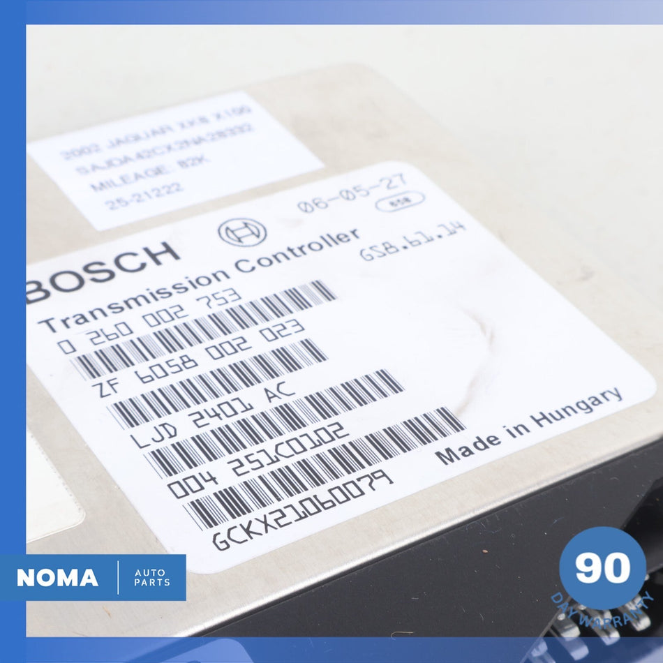 01-03 Jaguar X100 XK8 XJ8 VDP TCU TCM Transmission Control Module Unit OEM