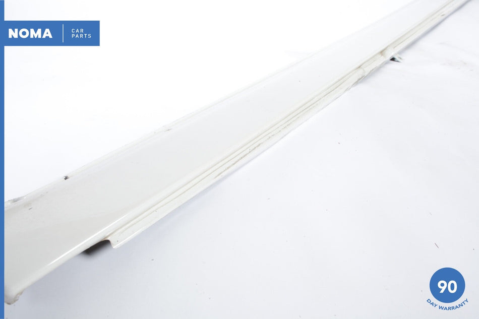 04-07 Jaguar XJ8 X350 SWB Left Driver Side Skirt Rocker Panel Molding White OEM