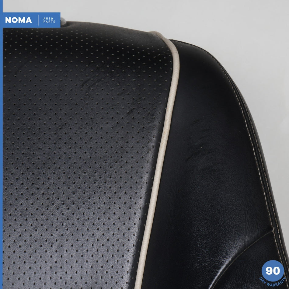 10-11 Jaguar XJL X351 Front Left Seat Upper Cushion Perforated Leather YEX OEM