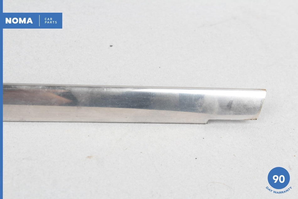 84-87 Jaguar XJ6 Series 3 Rear Left Driver Side Door Window Molding Chrome OEM