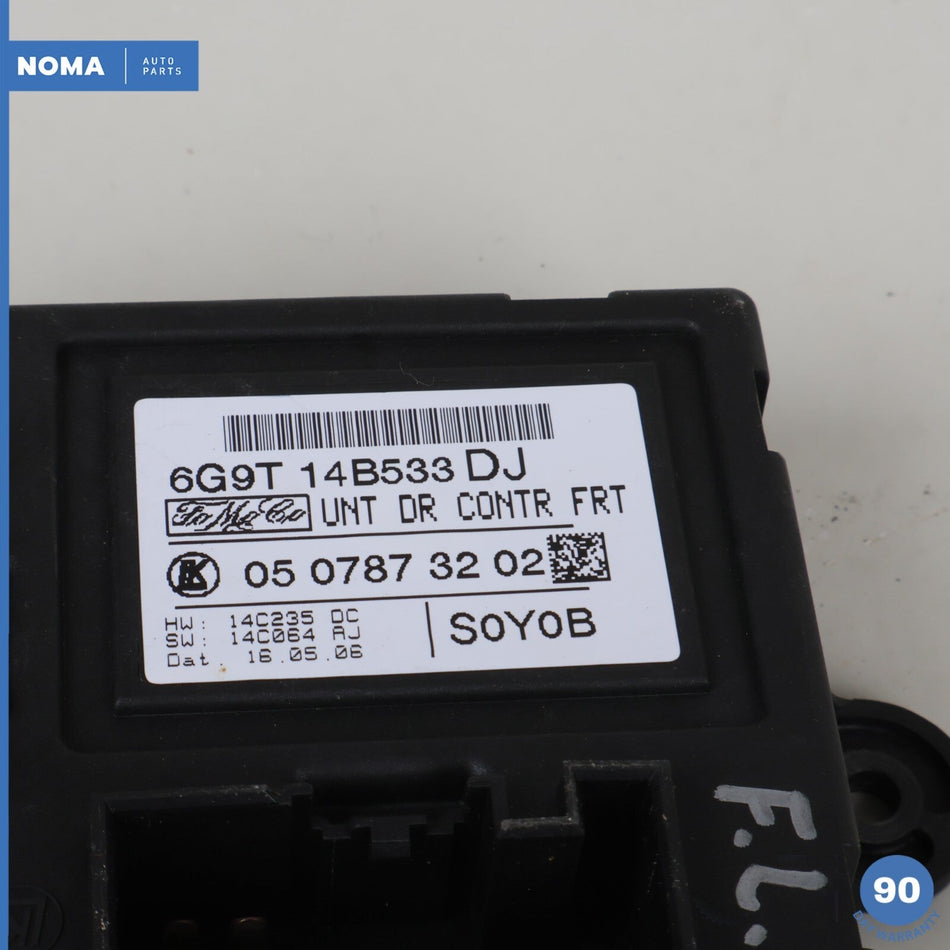 07-15 Jaguar XK X150 Front Left Driver Side Door Control Module 6G9T14B533DJ OEM