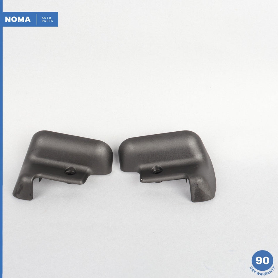 02-08 Jaguar X-Type X400 Front Right Inner & Outer Seat Rail Cover Set OEM