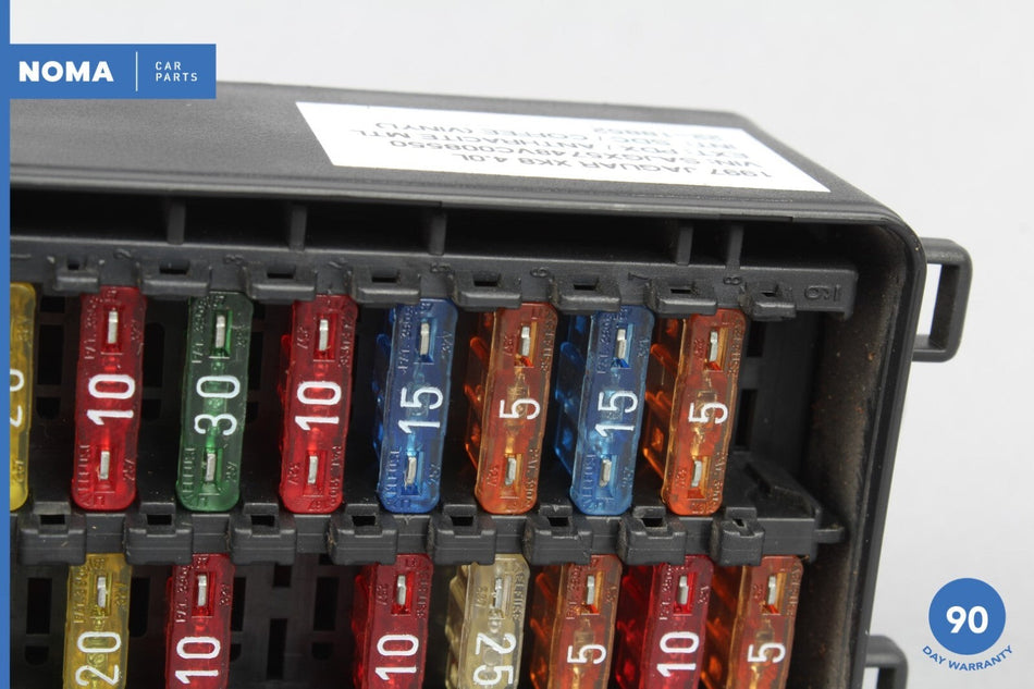 1997 Jaguar XK8 XKR X100 Engine Bay Relay Fuse Box LJA2800AE OEM