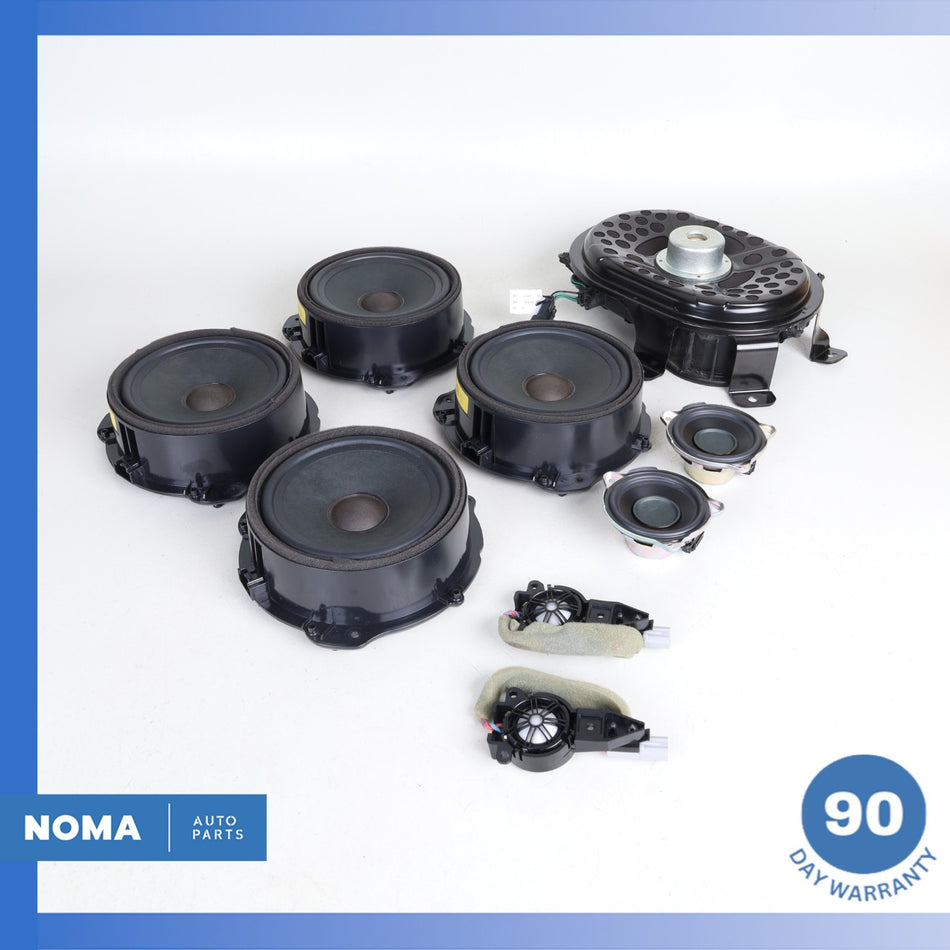 17-20 Jaguar X761 F-Pace 600W Hi-Line Premium Speaker Set GX7318808CC OEM 84k