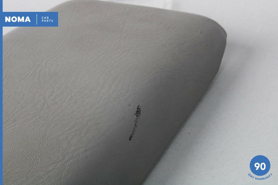 84-87 Jaguar XJ6 Series III Front Center Console Armrest Rest Lid Trim LDY Grey