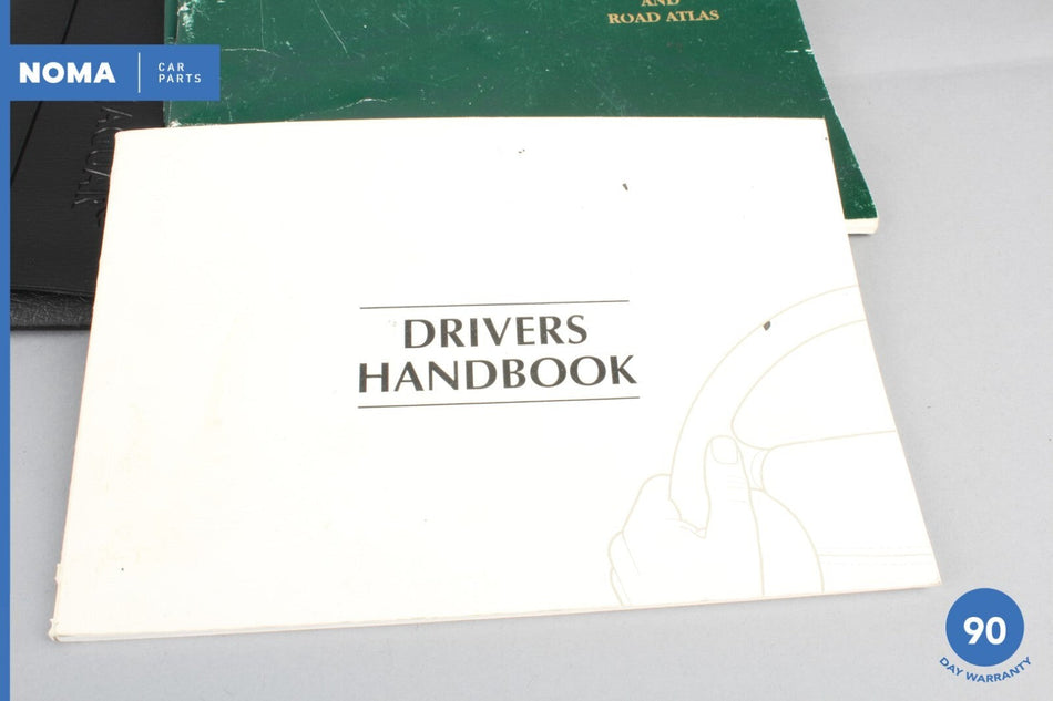1999 Jaguar XJ8 VDP LWB Driver's Handbook Service Passport w/ Leather Folder OEM