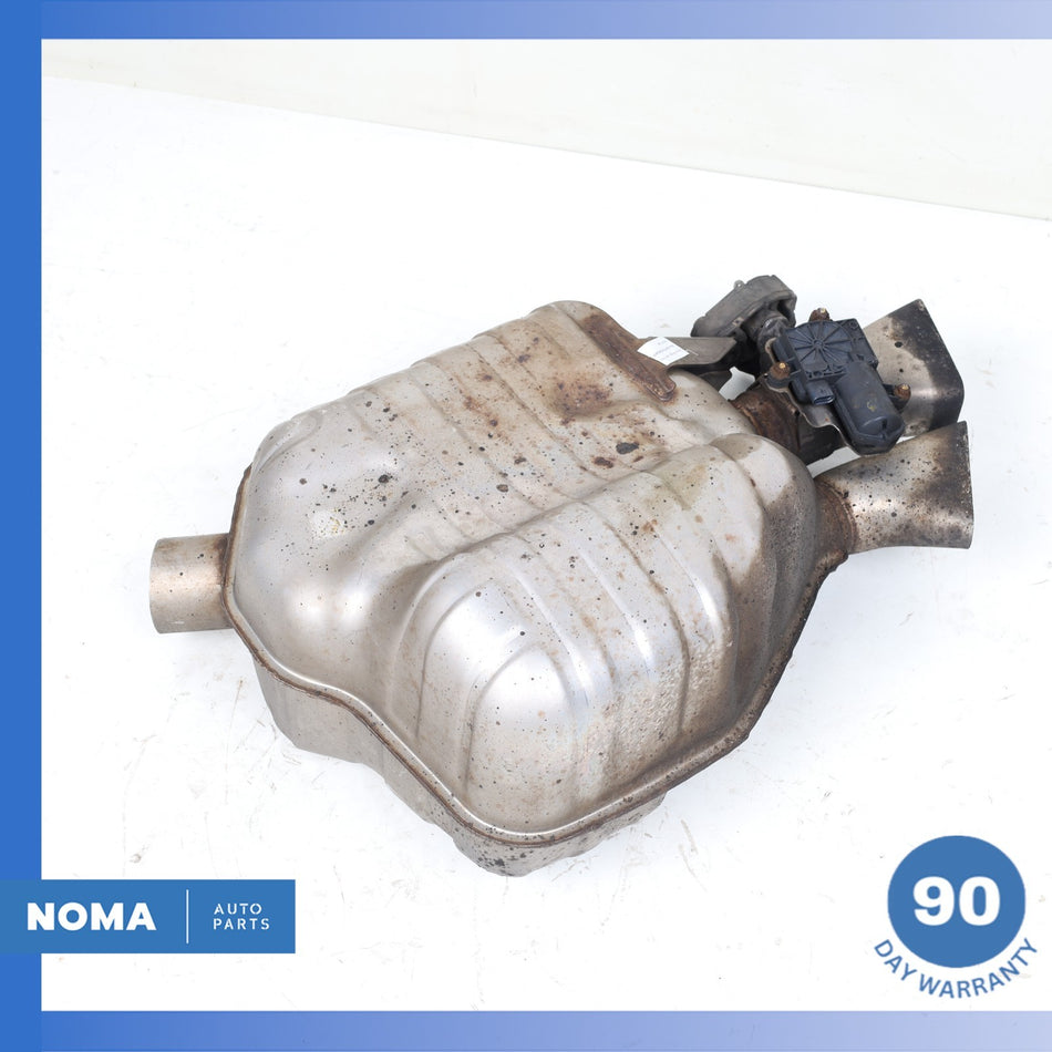 15-18 Audi D4 A8L Rear Left Side Exhaust Muffler Assembly 4H0253609CB OEM