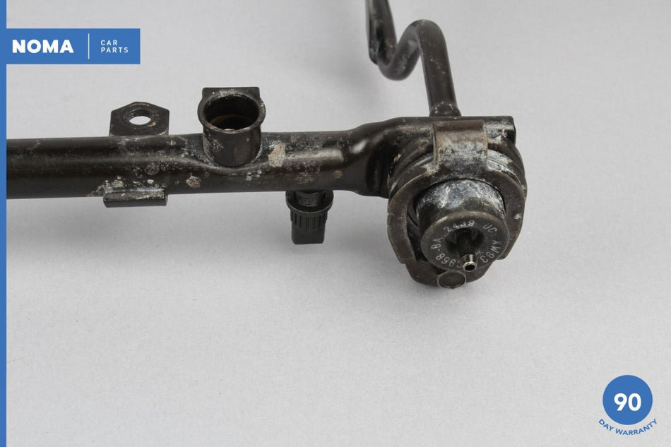 00-02 Jaguar XK8 X100 4.0L V8 AJ27 Gas Fuel Rail Line Assembly XW939D280AB OEM