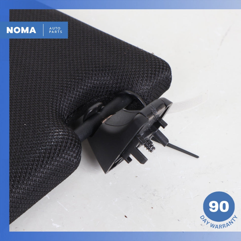 11-16 BMW F10 535i 528i Right Passenger Sun Visor Shade Black 51168038166 OEM