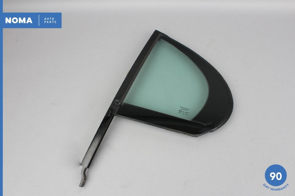 03-08 Jaguar S-Type X204 Rear Left Driver Side Quarter Door Window Glass OEM