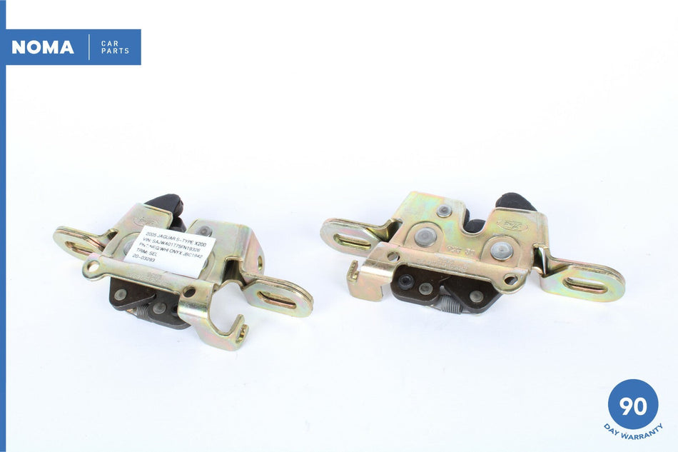03-08 Jaguar S-Type X204 Hood Bonnet Lock Latch Set of 2 XR8316700AA OEM