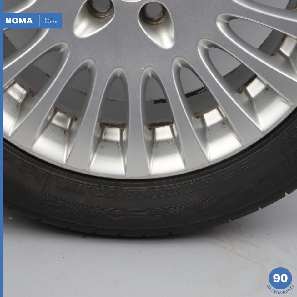 05-07 Jaguar XJ8 X350 8Jx18 18 Inch 20 Spoke Alloy Wheel Rim w/ Tire OEM