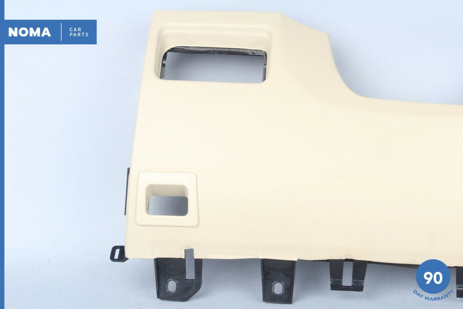 09-15 Jaguar XF XFR X250 Front Left Side Dash Steering Column Knee Panel OEM