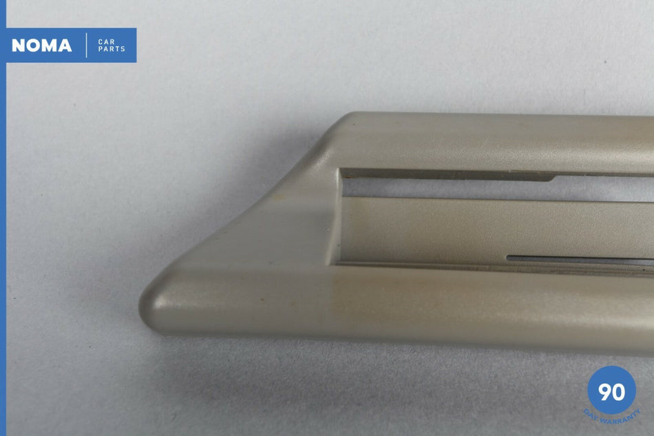 04-10 BMW 535xi E60 Front Right Passenger Side Seat Belt Rail Cover Trim OEM