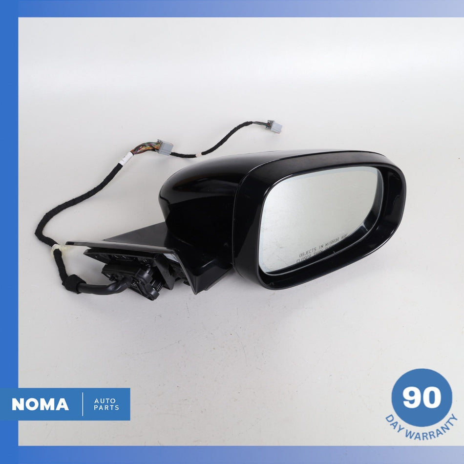 10-15 Jaguar X150 XKR XK Right Passenger Rear View Door Mirror Black OEM