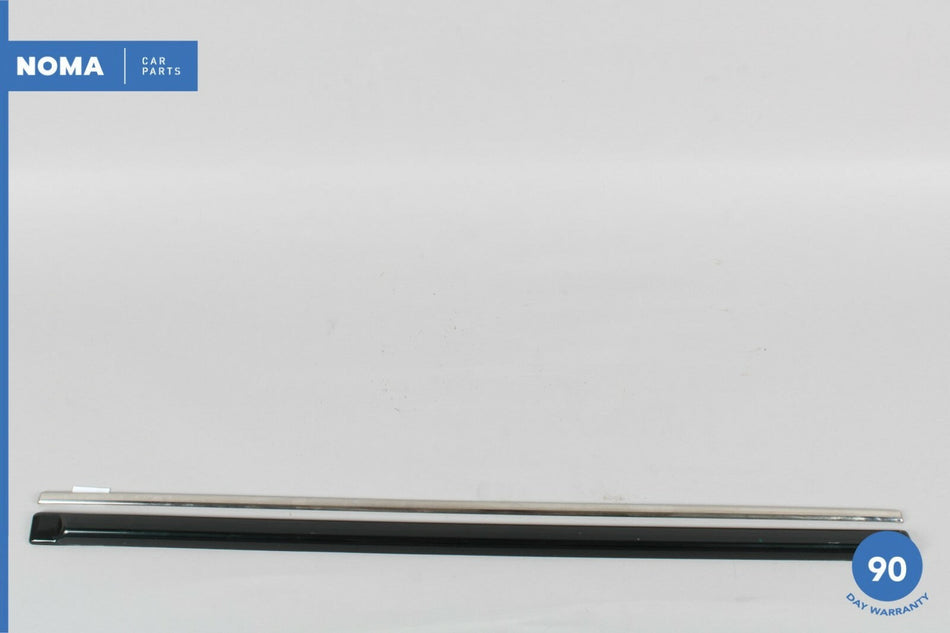 98-03 Jaguar XJ8 VDP Front Left Side Door Exterior Molding Trim Set of 2 HGL OEM