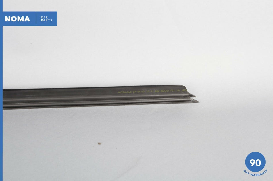04-10 BMW 535xi E60 E61 Front Left Driver Side Door Window Weatherstrip Seal OEM