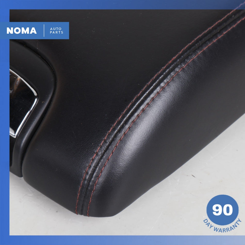 07-15 Jaguar X150 XKR XK Center Console Armrest Cover Lid Black OEM