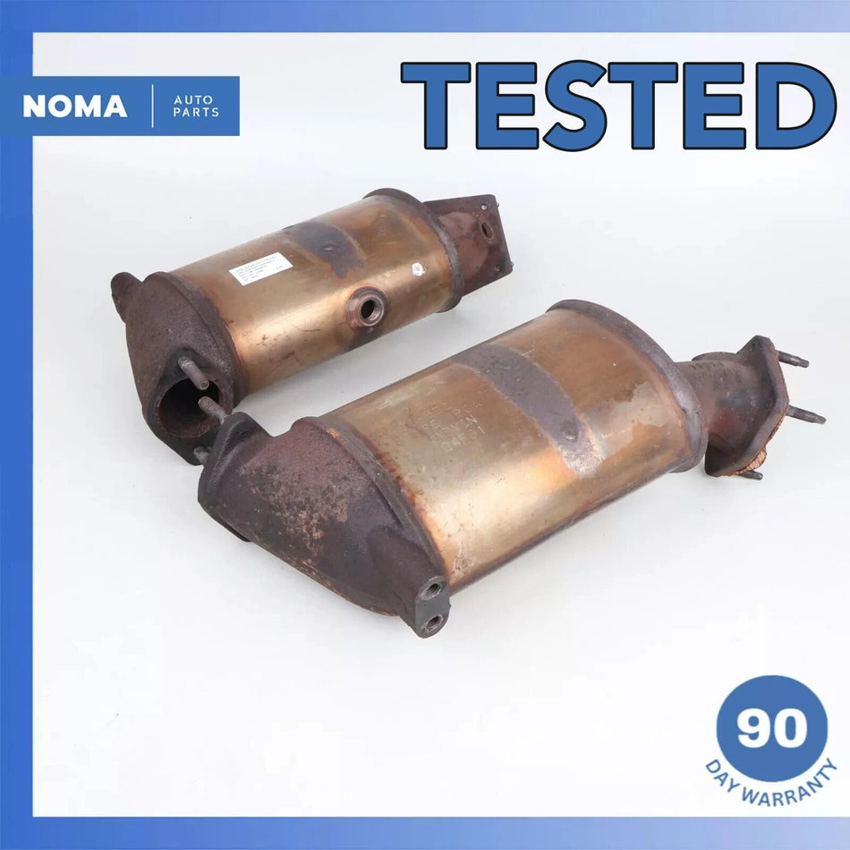 03-06 Jaguar X100 XK8 4.2L N/A Left & Right Exhaust Downpipe Set 3W835E214AD OEM