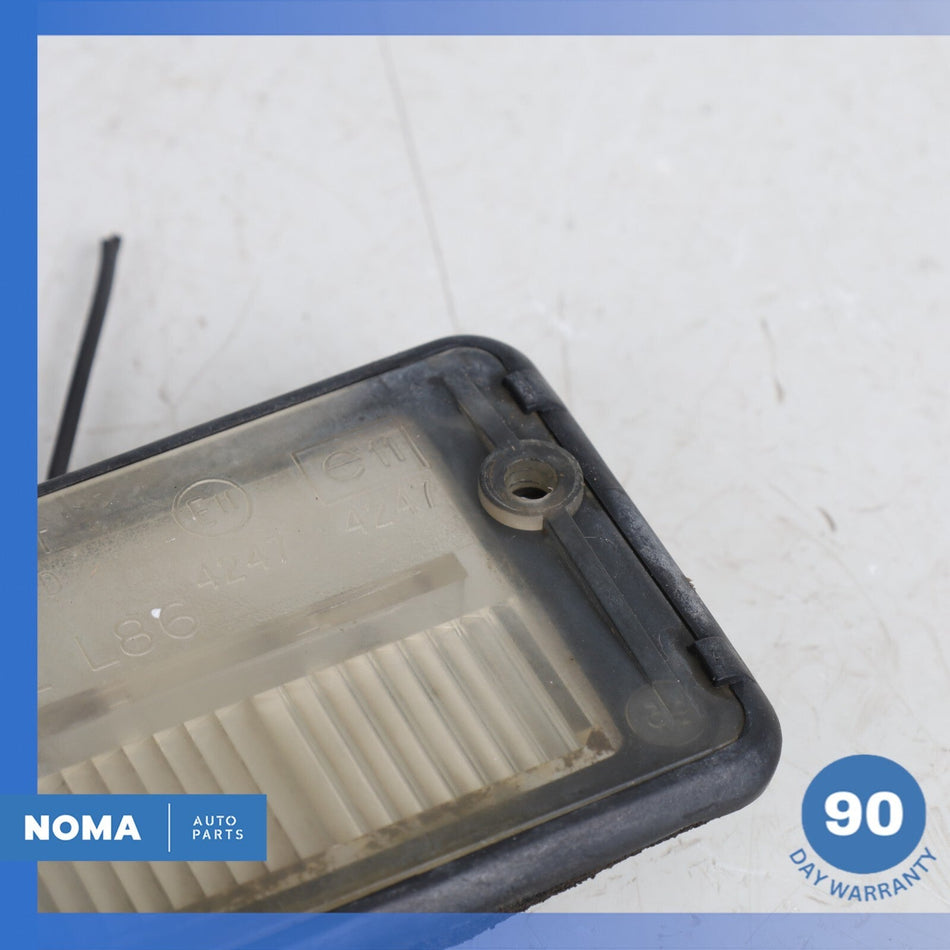 92-96 Jaguar XJS Series 3 Rear License Plate Light Lamp Set of 2 OEM