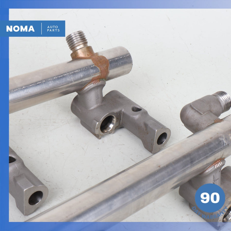 10-16 Jaguar X250 XF XK 5.0L V8 AJ133 Fuel Petrol Rail Manifold Set OEM