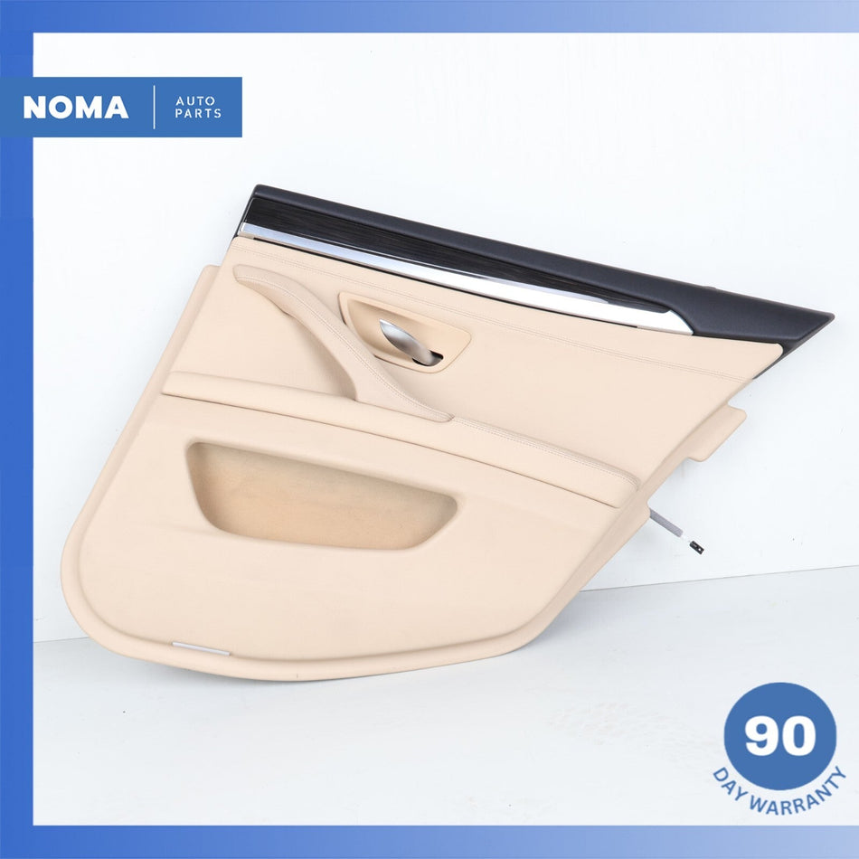 11-16 BMW F10 ActiveHybrid 5 Rear Right Side Interior Door Panel Assembly OEM