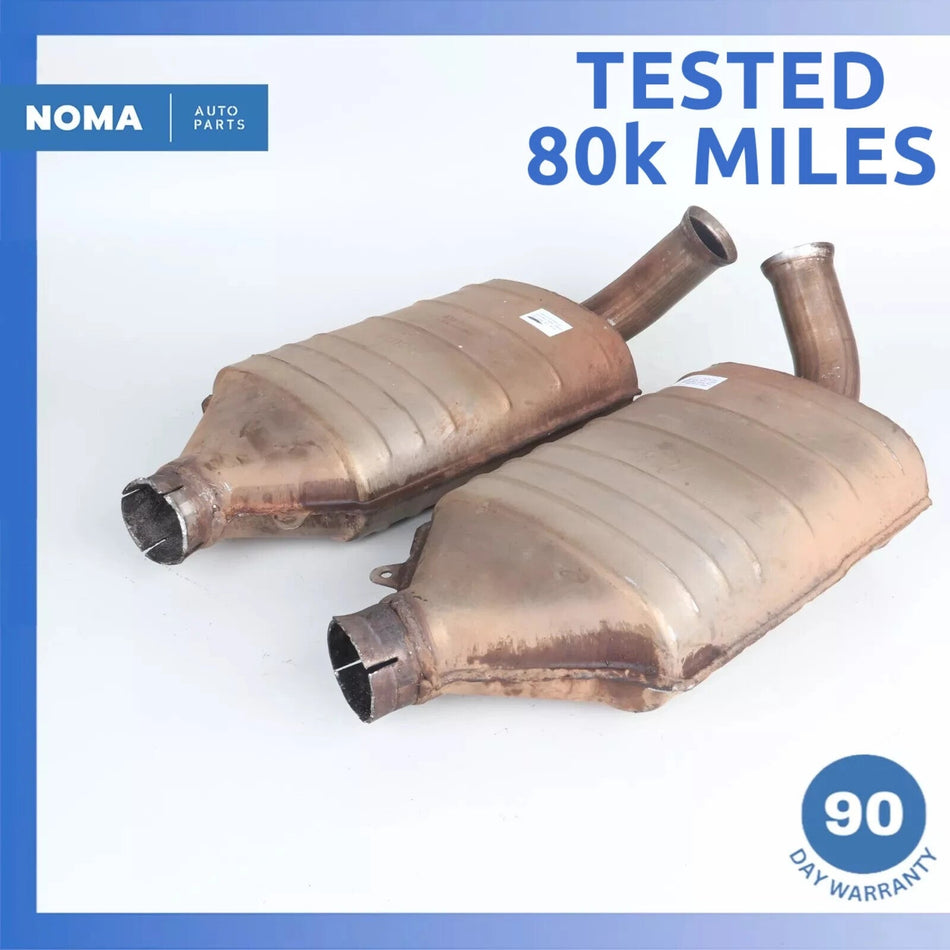 92-96 Jaguar XJS Series 3 4.0L Left & Right Exhaust Downpipe Set of 2 OEM 80k