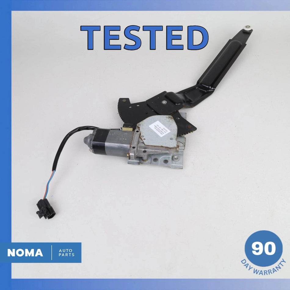 95-96 Jaguar XJS Series 3 Front Left Driver Side Window Regulator w/ Motor OEM