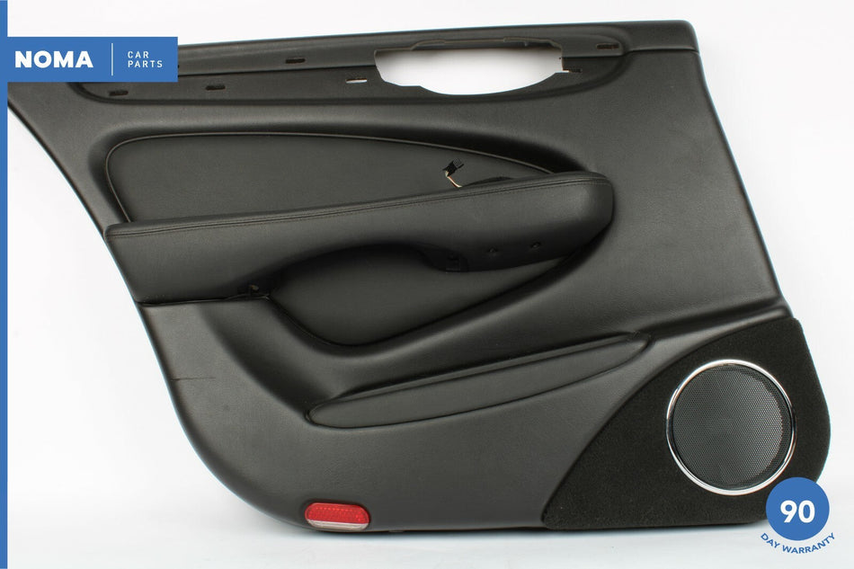 04-09 Jaguar XJ8 VDP X350 LWB Rear Left Interior Door Panel LEG Warm Charcoal