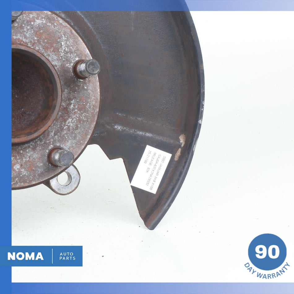 98-06 Jaguar X100 XK8 XKR Front Left Side Spindle Knuckle Hub w/ Shield OEM