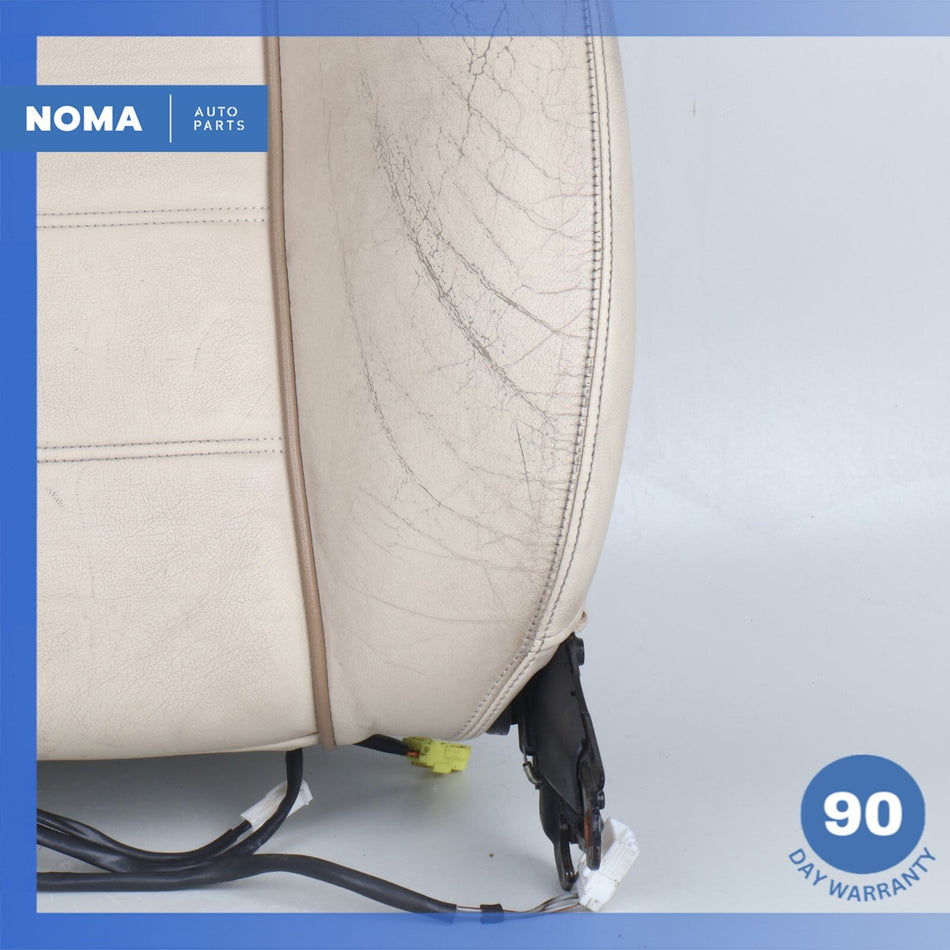 94-96 Jaguar XJS Series 3 Right Passenger Seat Top Upper Cushion Beige OEM