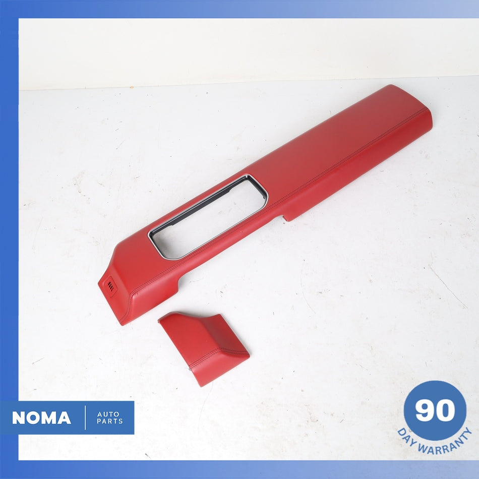 14-17 LR Range Rover Sport L494 Dash Dashboard Cover Panel Trim Set Red OEM