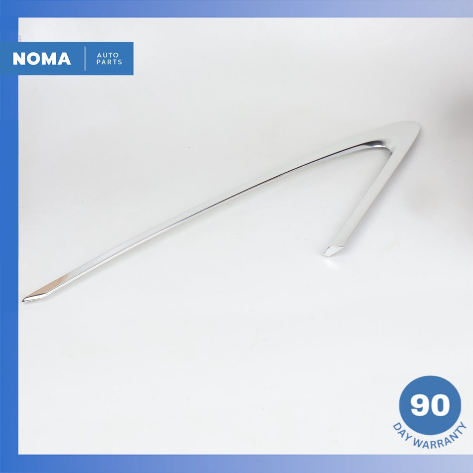 10-19 Jaguar X351 XJ XJR Rear Left Side Quarter Door Window Molding Chrome OEM