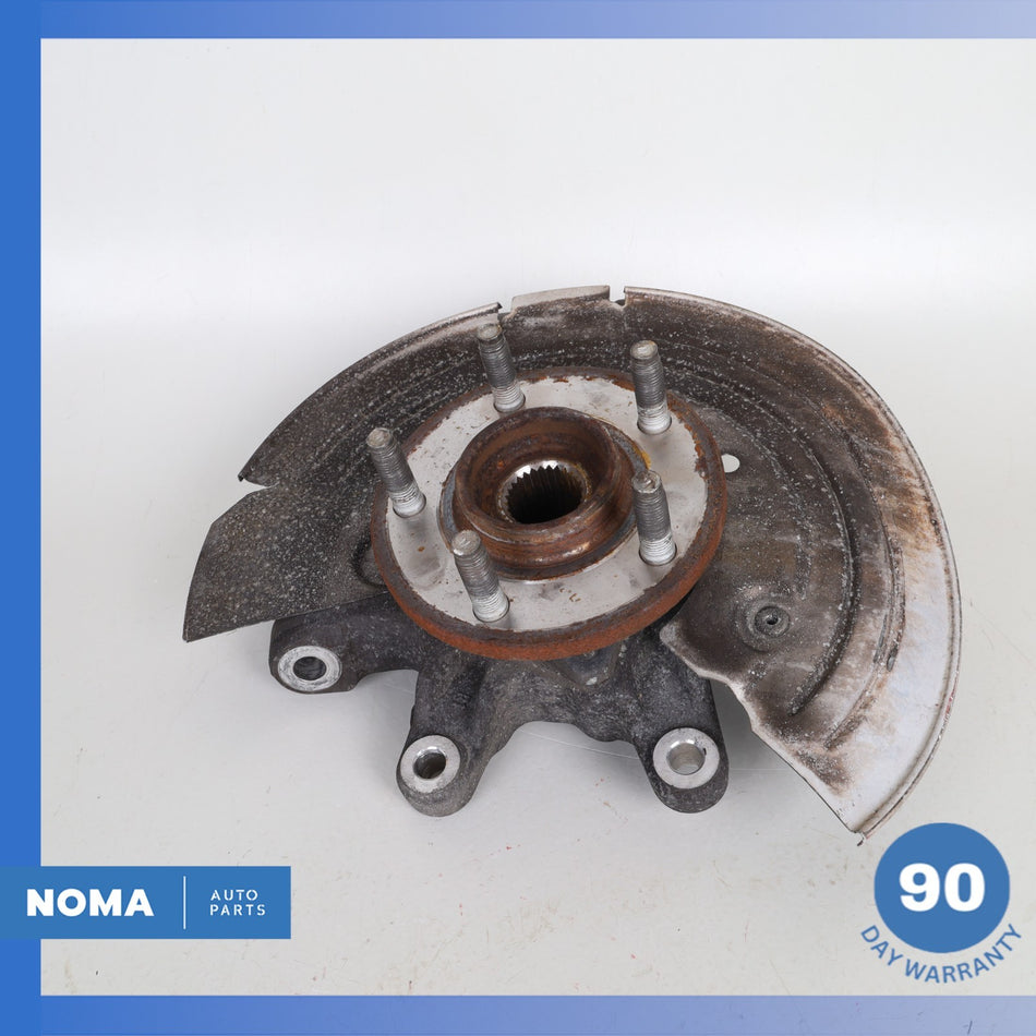 07-09 Jaguar X150 XK XKR Rear Right Suspension Spindle Knuckle Hub w/ Shield OEM