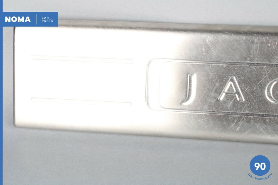 10-17 Jaguar XJ XJL X351 Front Left Driver Side Door Lower Tread Scuff Plate OEM