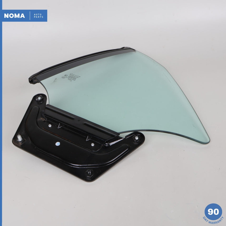 07-15 Jaguar XKR XK X150 Convertible Rear Left Side Quarter Window Glass OEM