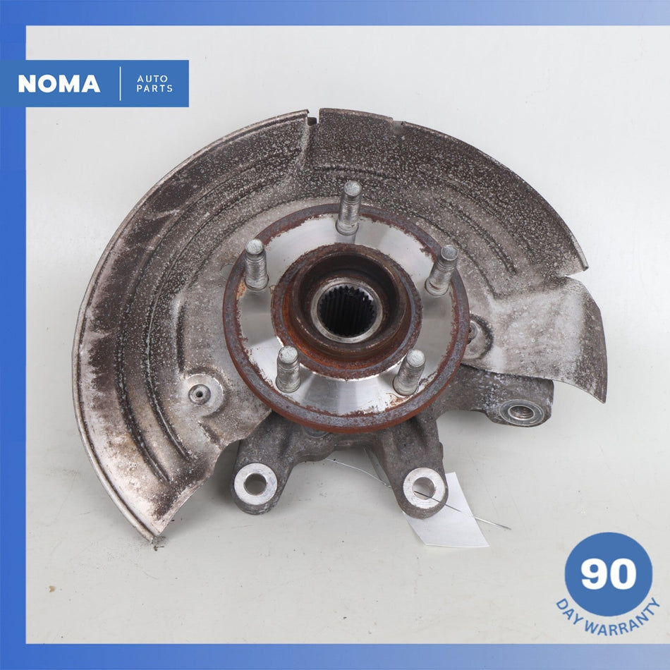 07-09 Jaguar X150 XK XKR Rear Left Side Spindle Knuckle Hub w/ Shield OEM