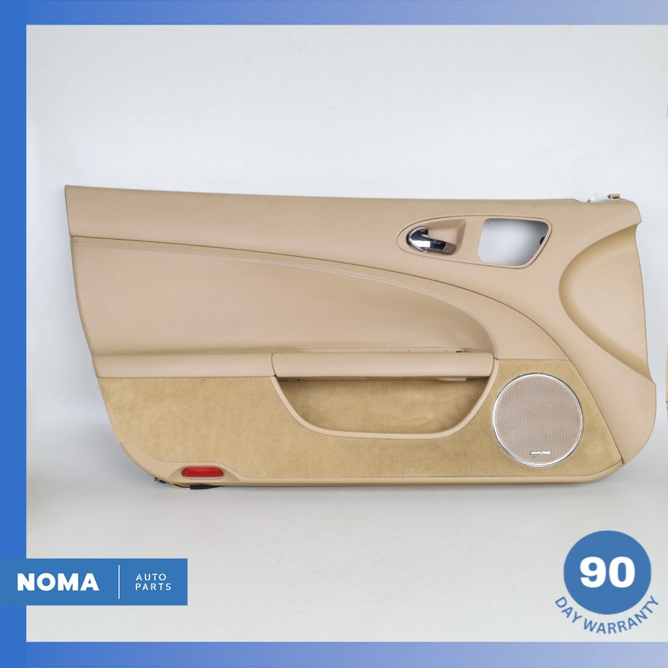 07-09 Jaguar X150 XK XKR Left Driver Side Interior Door Trim Panel Beige OEM