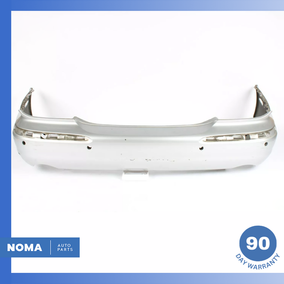 04-07 Jaguar XJ8 X350 Vanden Plas Rear Bumper Cover Platinum Silver MDZ OEM
