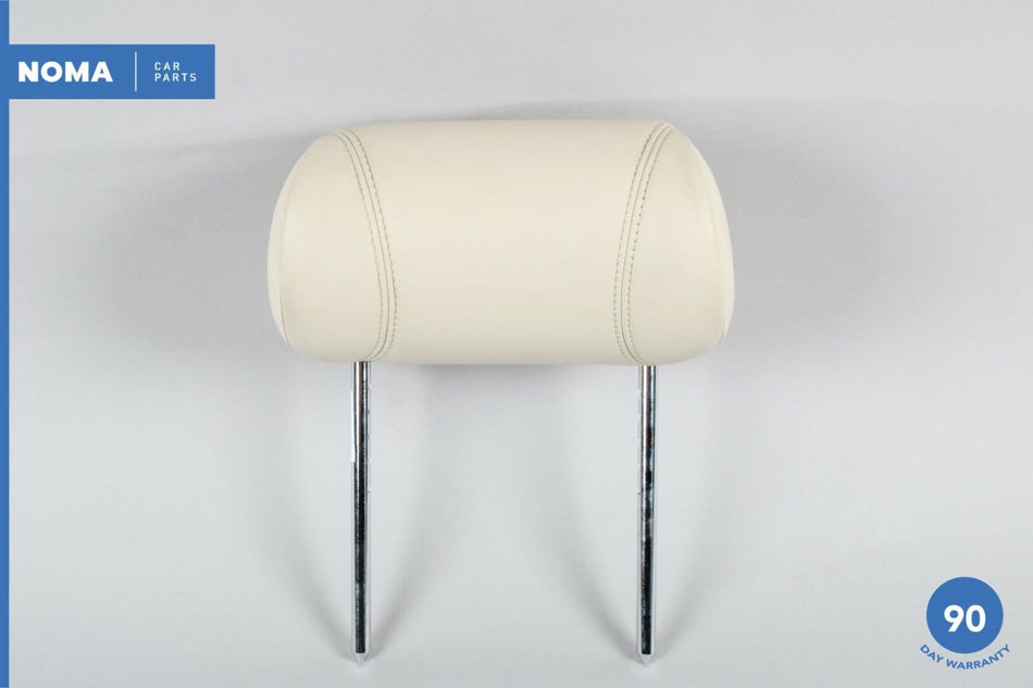 02-04 Jaguar X-Type X400 Front Right Left Side Headrest Head Rest Ivory NED OEM
