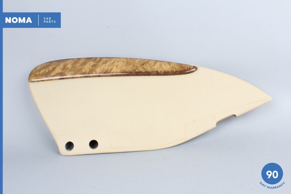 05-08 Jaguar S-Type X204 Front Left Driver Side Door Panel Wood Trim SEL OEM