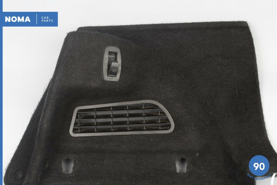 08-14 Mini Cooper S Clubman R55 Rear Right Side Trunk Carpet Cover Black OEM