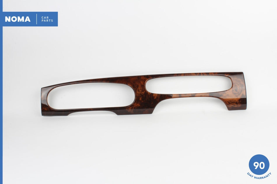 04-09 Jaguar XJ8 VDP X350 X358 Dashboard Instrument Cluster Bezel Trim Wood OEM