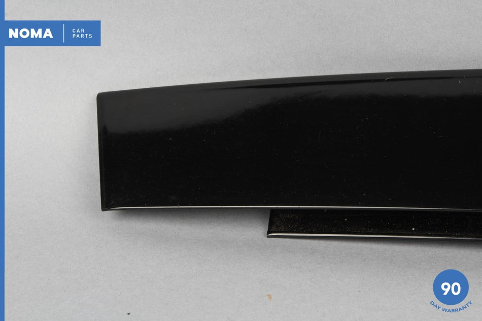 00-02 Jaguar S-Type X200 Front Left Side Outer Door B-Pillar Molding Black OEM