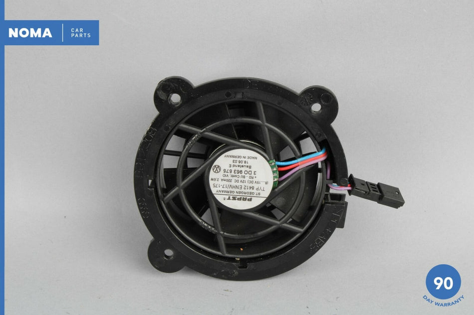 04-10 Audi A8L D3 Quattro Front Left Right Seat Heating Cooling Blower Fan OEM